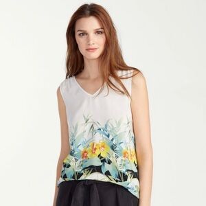 NWOT TOMMY BAHAMA 100% Silk Juliette Garden‎ Tank Blouse Size Small